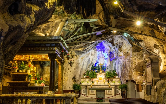 Kapelle der Heiligen Rosalia im Felsen des Monte Pellegrino