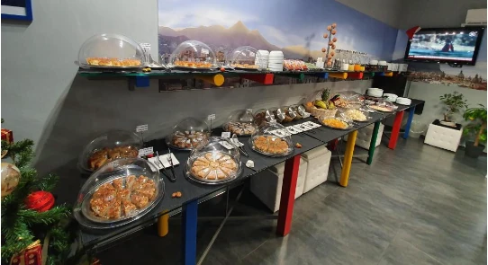 Bild vom Frühstück im Palermo Hotel Alma