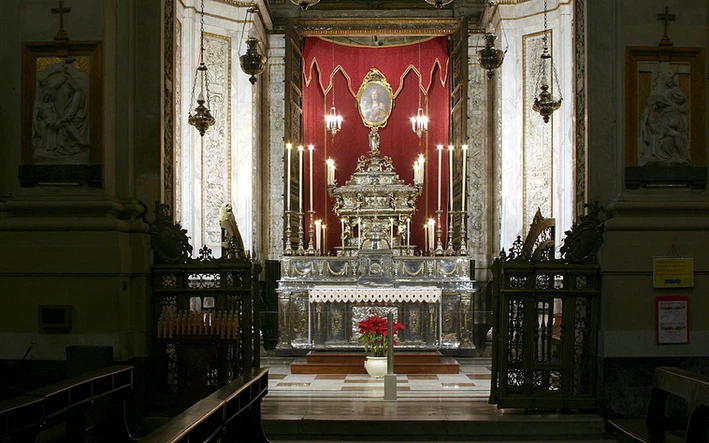 Altar der heiligen Rosalia in der Kathedrale von Palermo