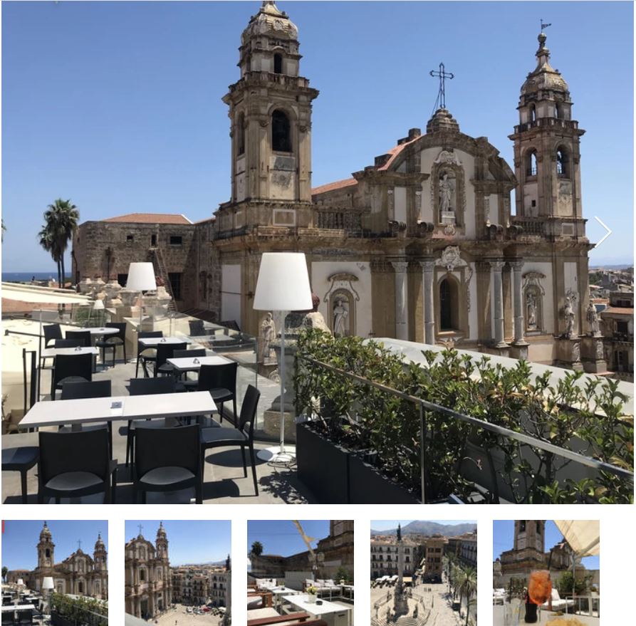 Eindrücke von der Terrasse des Cafe Obica im Rinascente