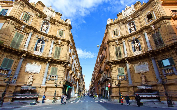Blick in Richtung Corso Vittorio Emanuele
