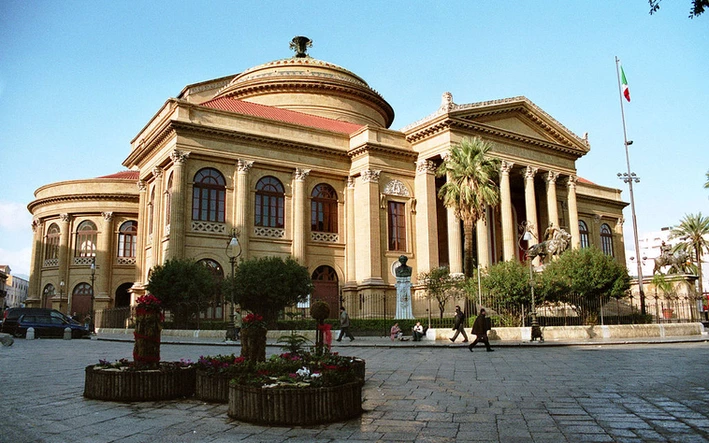 Das Teatro Massimo in Palermo
