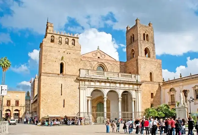 Blick auf den Dom von Monreale