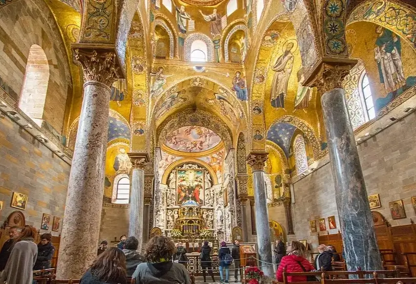 Innenraum der Kirche La Martorana