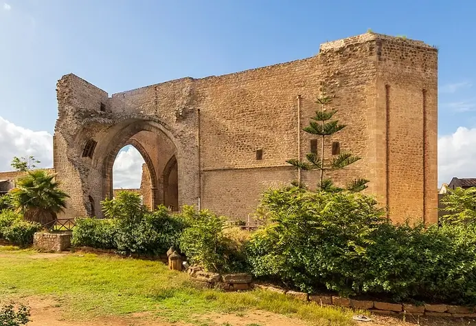 Die Fassade der Santa Mari Dello Spasimo