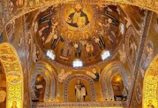 Die Kuppel der Cappella Palatina