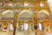 Bilder vom Testament in der Cappella Palatina